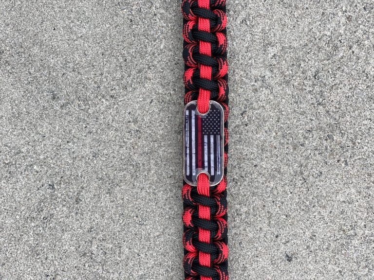 Thin Red Line Bracelet