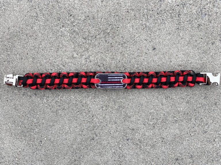 Thin Red Line Bracelet