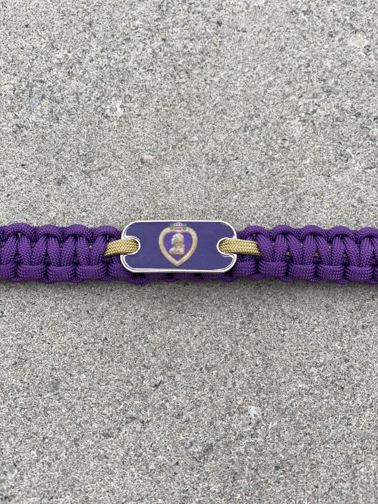 Purple Heart Bracelet